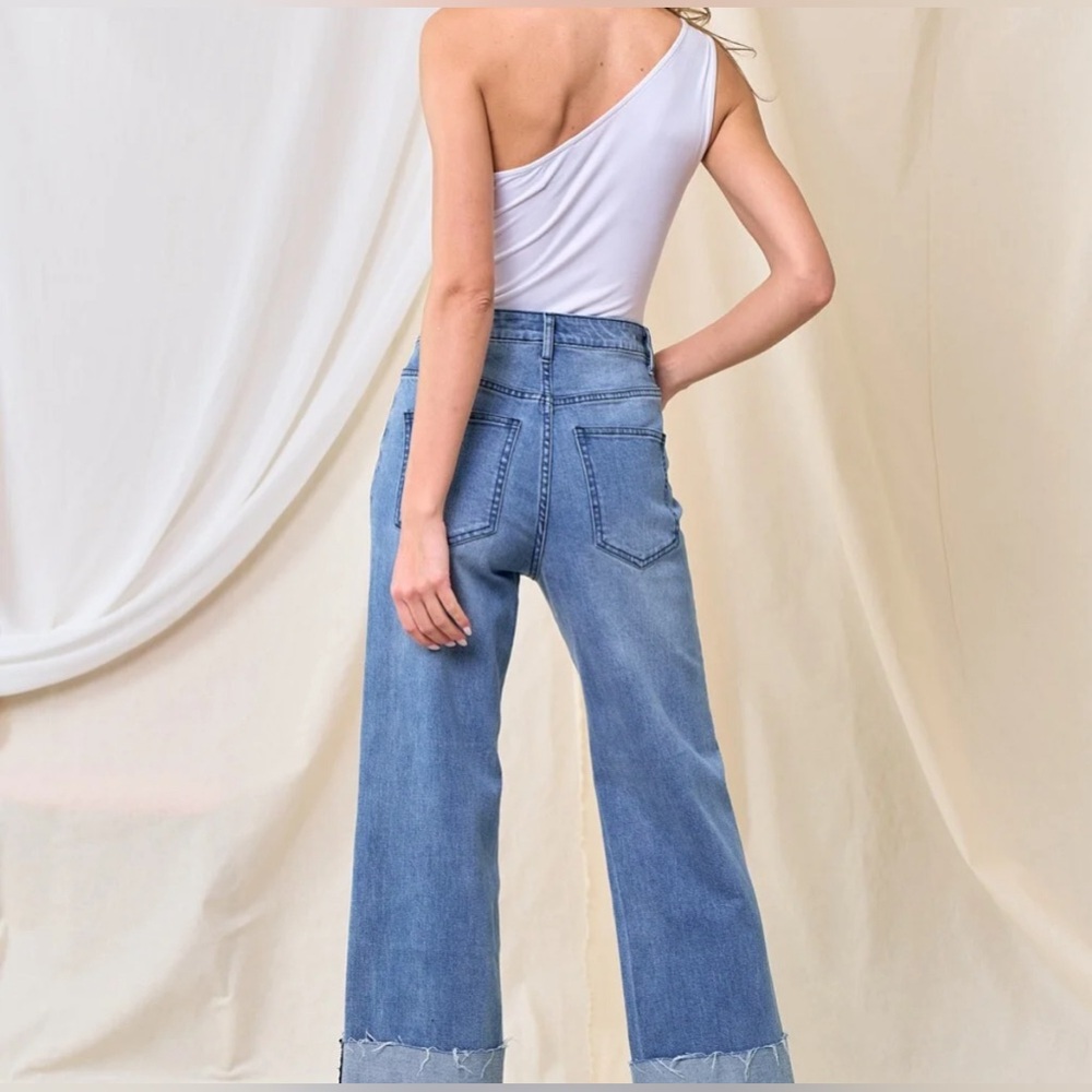 Wide Cuff Jeans